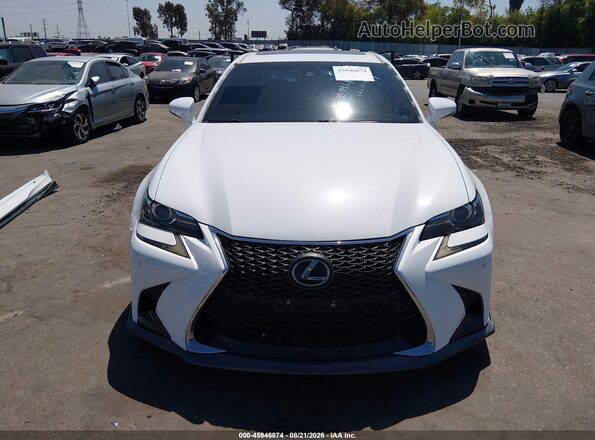 JTHBZ1BL3GA004753 2016 LEXUS GS 350 White Vista interior trasera