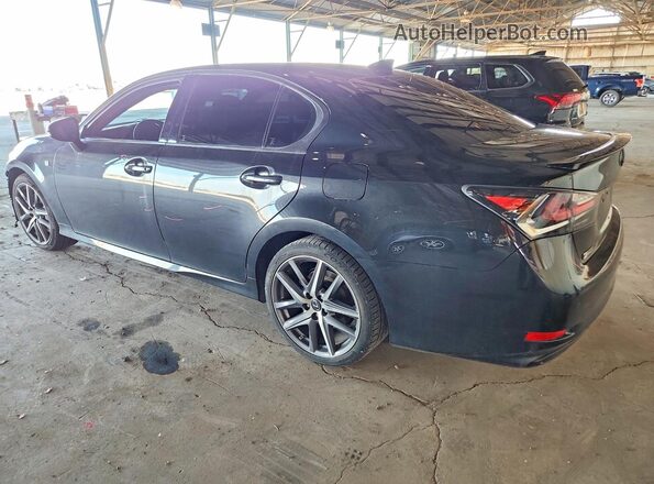 JTHBZ1BL5JA016202 2018 LEXUS GS Black Tył lewy