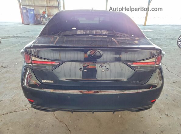JTHBZ1BL5JA016202 2018 LEXUS GS Black Widok z tyłu