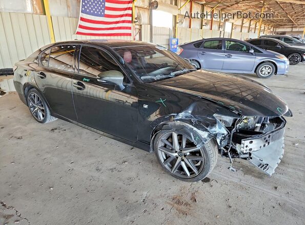JTHBZ1BL5JA016202 2018 LEXUS GS Black Przód prawy