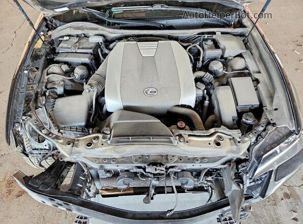 JTHBZ1BL5JA016202 2018 LEXUS GS Black Widok wnętrza z tyłu