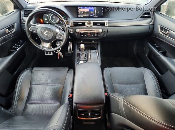 JTHBZ1BL5KA018162 2019 LEXUS GS Черный Вид панели приборов