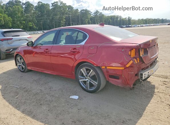 JTHBZ1BL6GA004892 2016 LEXUS GS Burgundy Rear left
