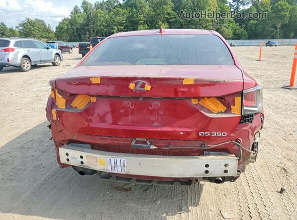 JTHBZ1BL6GA004892 2016 LEXUS GS Burgundy Rear view