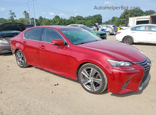 JTHBZ1BL6GA004892 2016 LEXUS GS Burgundy Front right