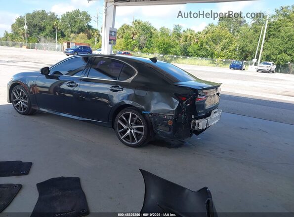 JTHBZ1BL6JA012689 2018 LEXUS GS 350 Blue Tył lewy