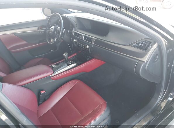 JTHBZ1BL6JA012689 2018 LEXUS GS 350 Blue Widok wnętrza z przodu