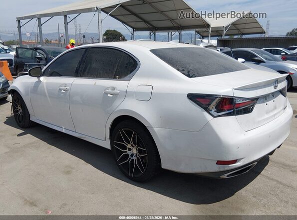 JTHBZ1BL8GA000570 2016 LEXUS GS 350 White უკანა მარცხენა