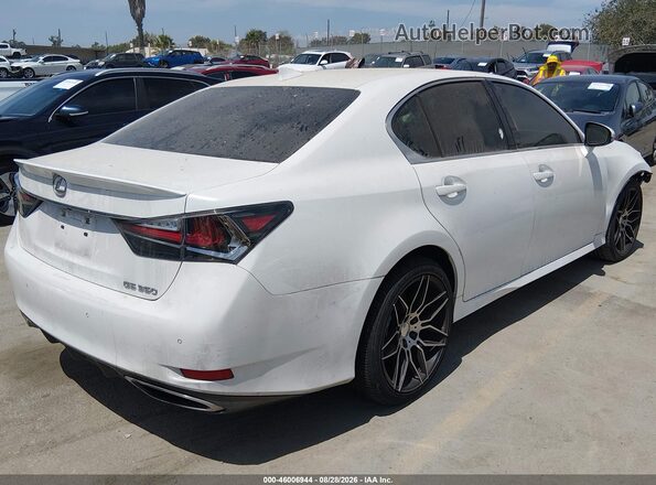 JTHBZ1BL8GA000570 2016 LEXUS GS 350 White უკანა მარჯვენა