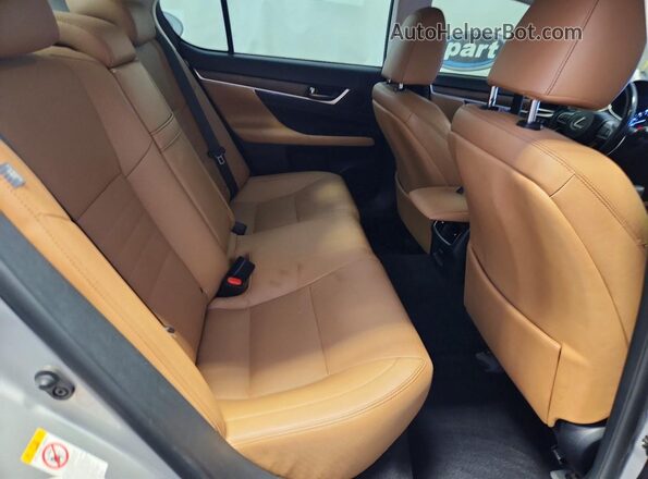 JTHBZ1BL8HA011022 2017 LEXUS GS Silver უკანა სავარძლების ხედი