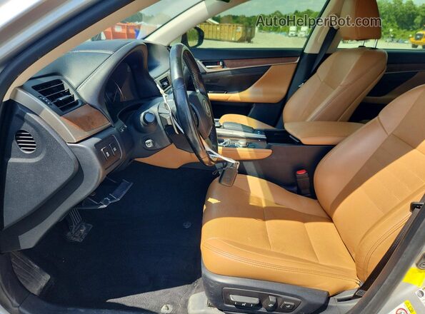 JTHBZ1BL8HA011022 2017 LEXUS GS Silver წინა სალონის ხედი