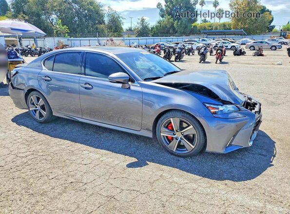JTHBZ1BL9GA005874 2016 LEXUS GS Gray Delantero derecho