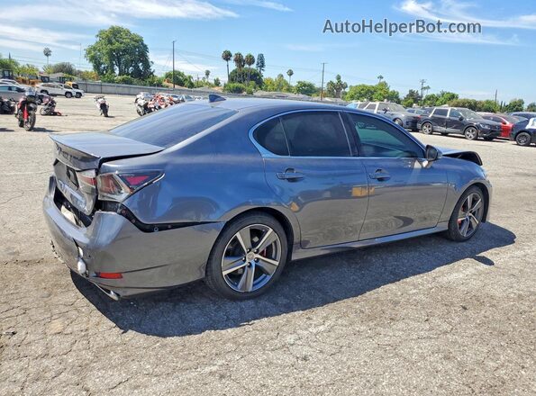 JTHBZ1BL9GA005874 2016 LEXUS GS Gray Trasero derecho