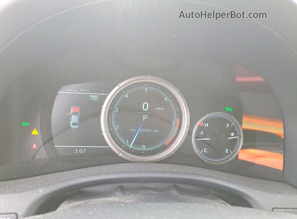 JTHBZ1BLXKA018819 2019 LEXUS GS Серебряный Вид щитка приборов