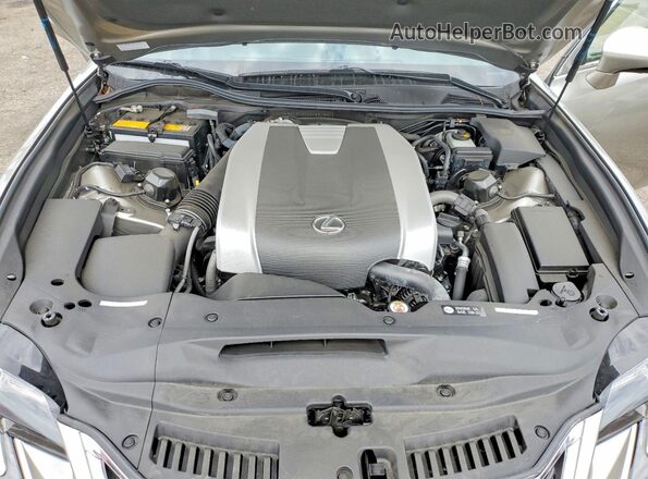 JTHBZ1BLXKA018819 2019 LEXUS GS Серебряный Вид задней части салона