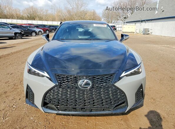 JTHBZ1E25P5028726 2023 LEXUS IS Серый Вид спереди