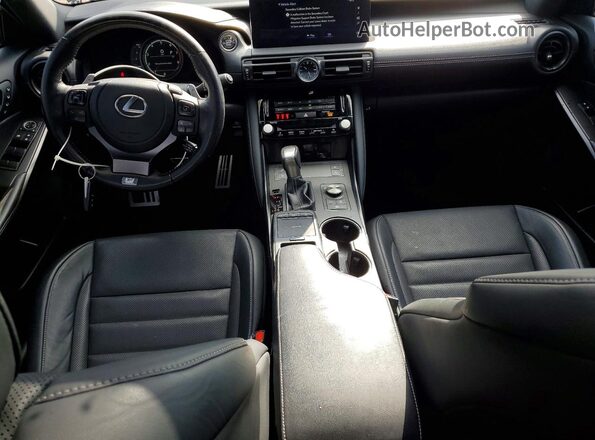 JTHBZ1E25P5028726 2023 LEXUS IS Серый Вид панели приборов