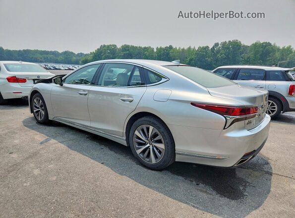JTHC51FF9J5005202 2018 LEXUS LS Silver Trasero izquierdo
