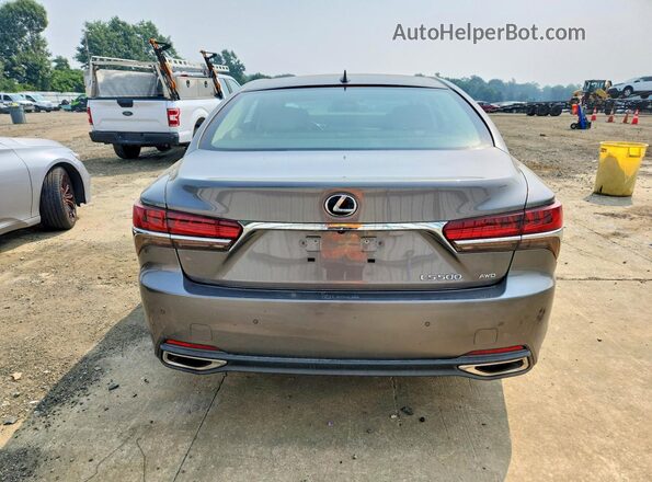 JTHC51FFXJ5003202 2018 LEXUS LS Gray უკანა ხედი
