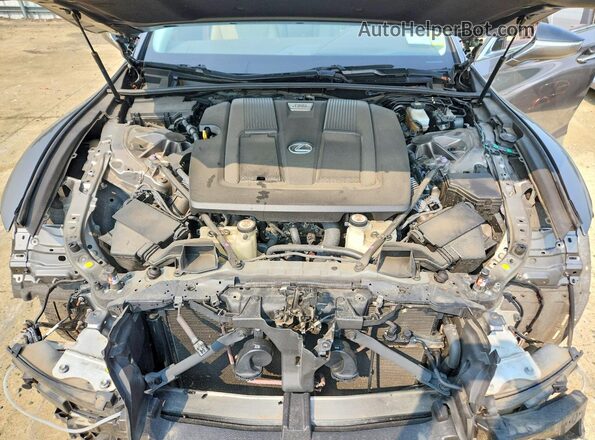 JTHC51FFXJ5003202 2018 LEXUS LS Gray უკანა სალონის ხედი