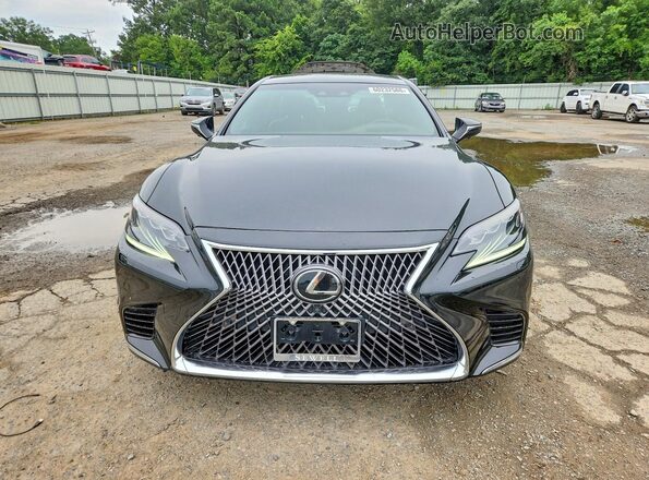 JTHC5LFF3J5002467 2018 LEXUS LS Black Вид спереду