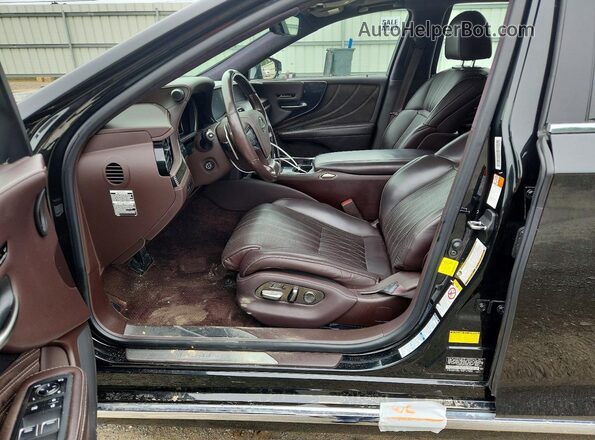 JTHC5LFF3J5002467 2018 LEXUS LS Black Вид салону спереду