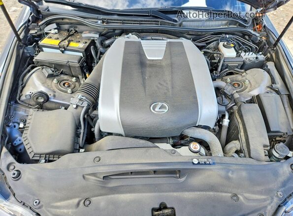 JTHC81D21K5036257 2019 LEXUS IS Gray Widok wnętrza z tyłu