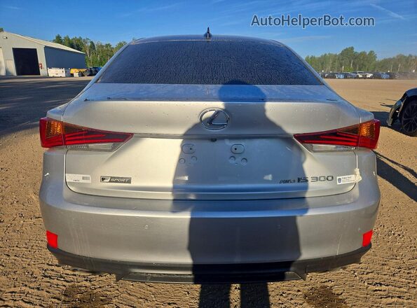 JTHC81D21K5038588 2019 LEXUS IS Silver უკანა ხედი