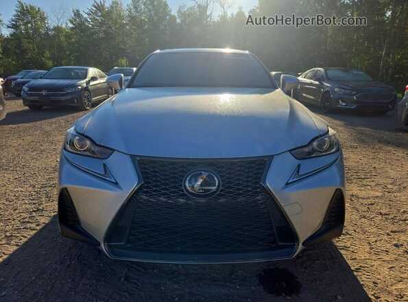 JTHC81D21K5038588 2019 LEXUS IS Silver წინა ხედი