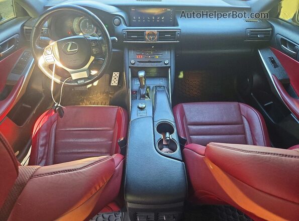 JTHC81D21K5038588 2019 LEXUS IS Silver წინა პანელის ხედი