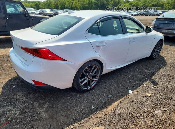 JTHC81D22J5031650 2018 LEXUS IS Белый Задняя правая четверть