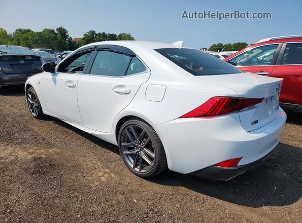 JTHC81D22J5031650 2018 LEXUS IS Белый Задняя левая четверть