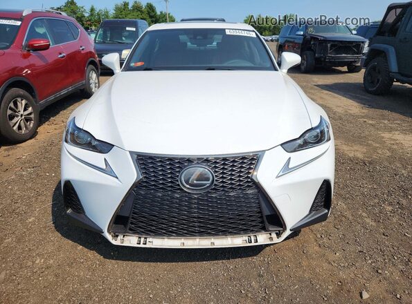 JTHC81D22J5031650 2018 LEXUS IS Белый Вид спереди