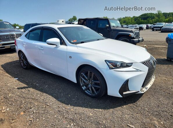 JTHC81D22J5031650 2018 LEXUS IS Белый Передняя правая четверть
