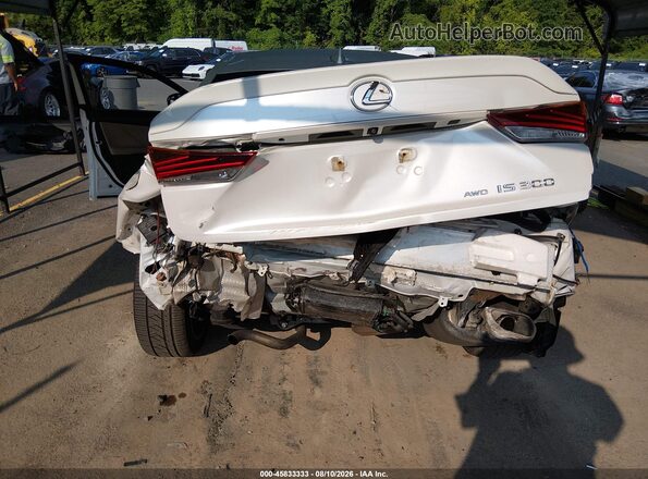 JTHC81D23J5028689 2018 LEXUS IS 300 White Դիմացի տեսք