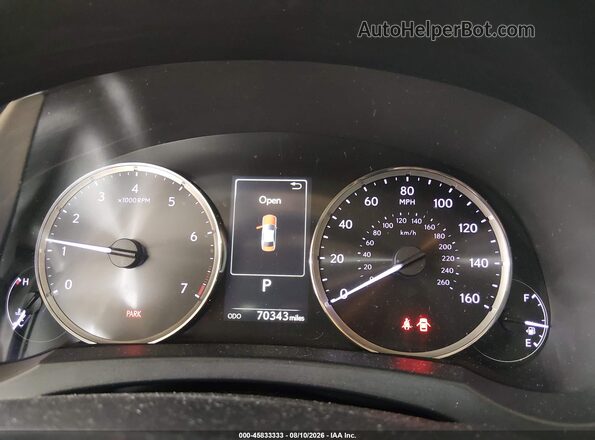 JTHC81D23J5028689 2018 LEXUS IS 300 White Հետևի նստատեղերի տեսք