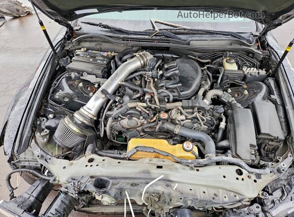 JTHC81D23J5033245 2018 LEXUS IS Black Widok wnętrza z tyłu
