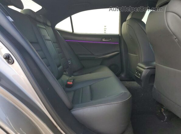 JTHC81D24K5036544 2019 LEXUS IS Серый Вид задних сидений