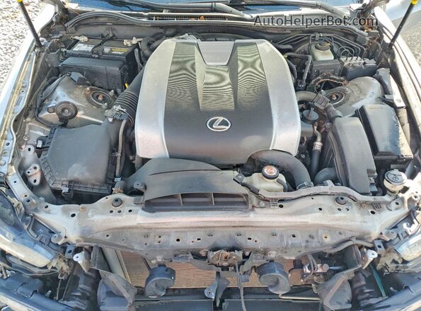 JTHC81D26K5038344 2019 LEXUS IS Серебряный Вид задней части салона