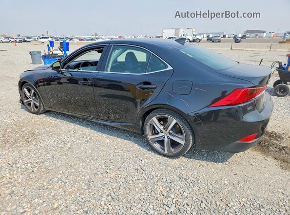 JTHC81D27J5033121 2018 LEXUS IS Черный Задняя левая четверть