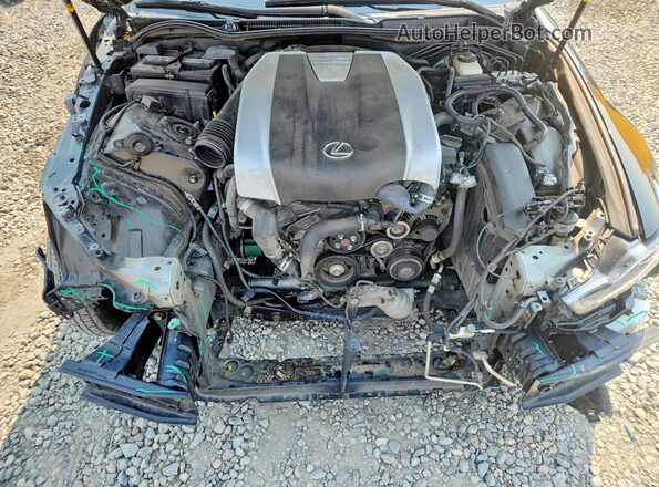 JTHC81D27J5033121 2018 LEXUS IS Черный Вид задней части салона