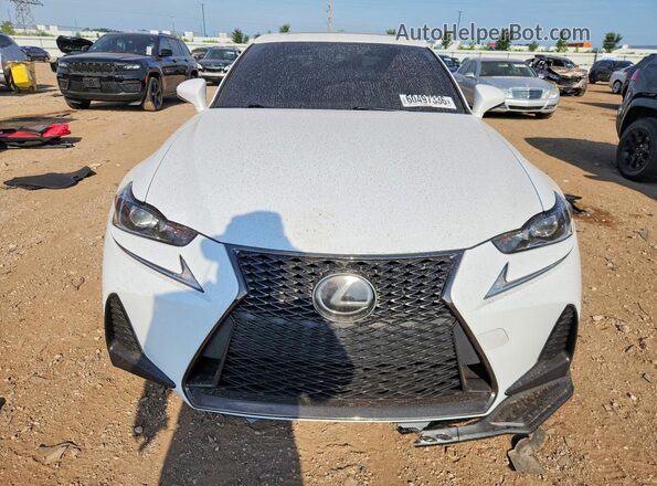 JTHC81D27K5035307 2019 LEXUS IS White Вид спереду