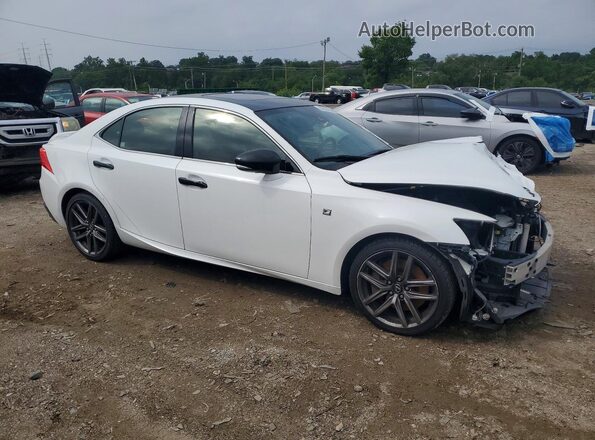 JTHC81D29J5027224 2018 LEXUS IS White Передня права чверть