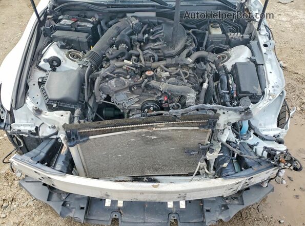 JTHC81D29J5027224 2018 LEXUS IS White Вид задньої частини салону