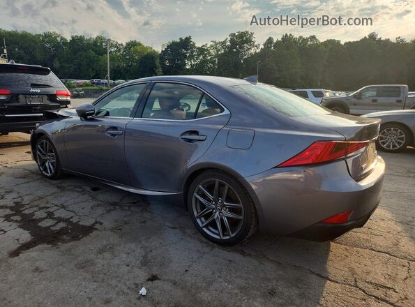 JTHC81D2XJ5030164 2018 LEXUS IS Gray უკანა მარცხენა
