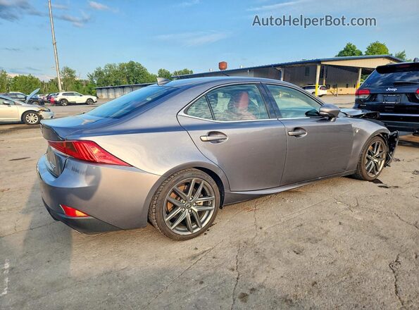 JTHC81D2XJ5030164 2018 LEXUS IS Gray უკანა მარჯვენა