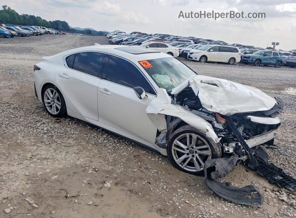 JTHC81F22N5048788 2022 LEXUS IS White Delantero derecho