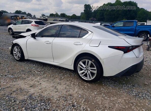 JTHC81F22N5048788 2022 LEXUS IS White Trasero izquierdo