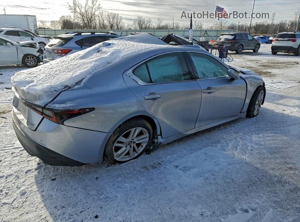JTHC81F26M5044659 2021 LEXUS IS Silver Հետևի աջ