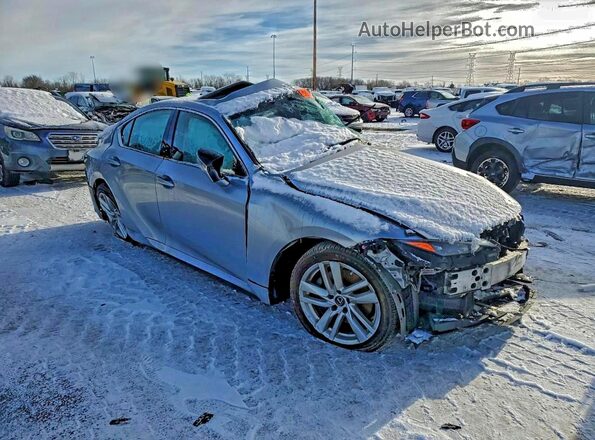 JTHC81F26M5044659 2021 LEXUS IS Silver Առջևի աջ